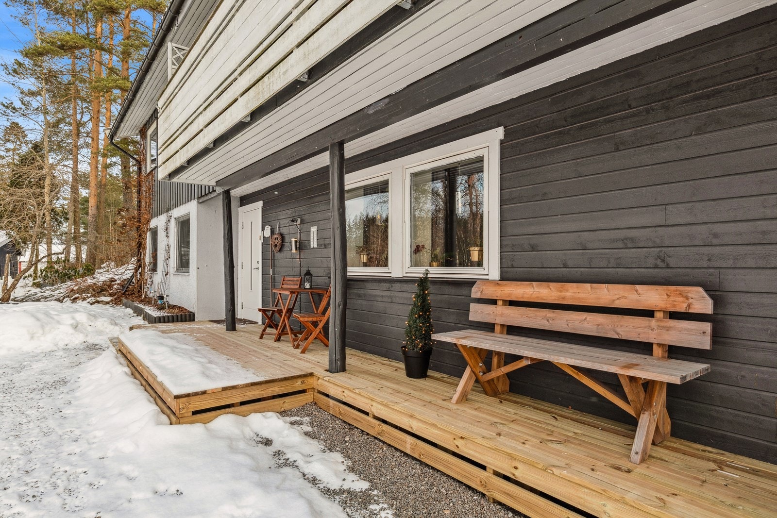 Hyggelig inngangsparti Galleribilde