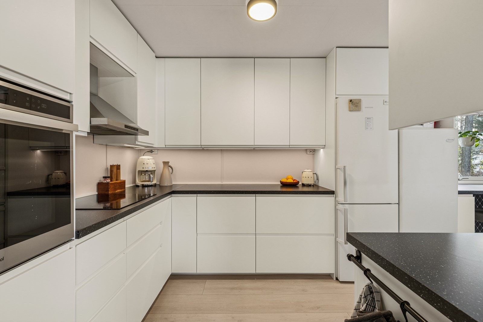 Stekeovnen er plassert i brukervennlig høyde Galleribilde