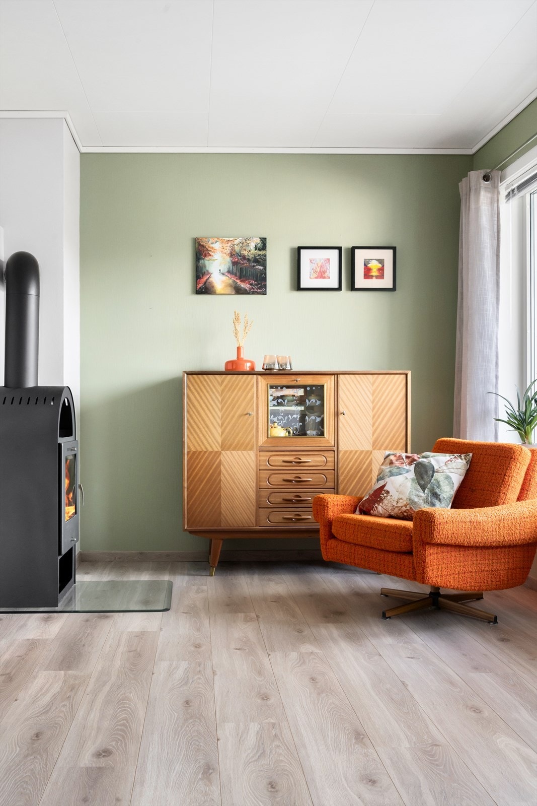 Bustaden framstår velhalden med gode løysingar. Galleribilde