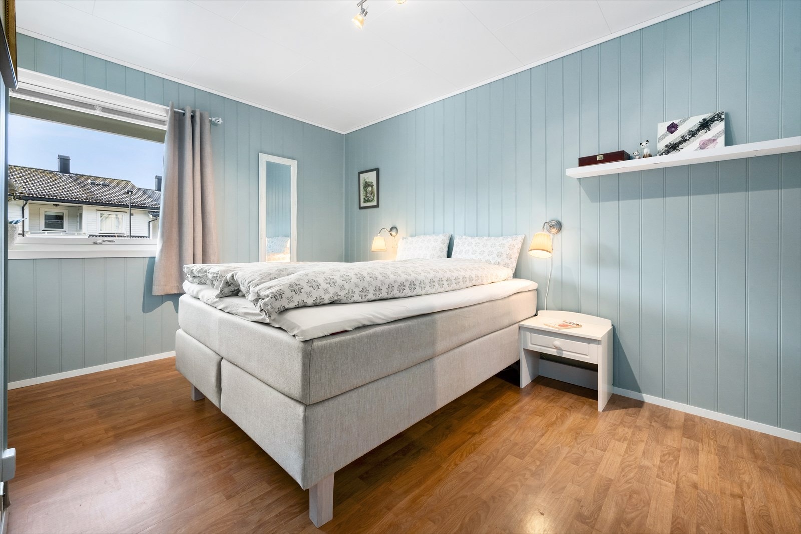 Det tredje soverommet er svært romsleg. Galleribilde