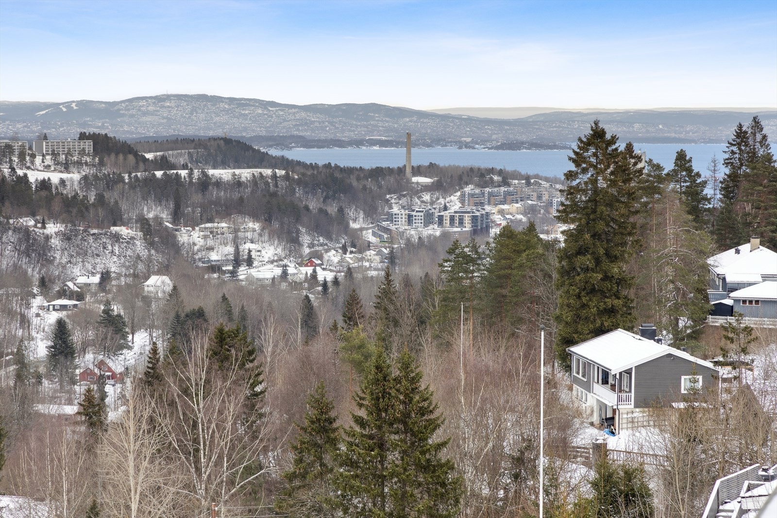 Helt nydelig utsikt mot Oslofjorden! Galleribilde