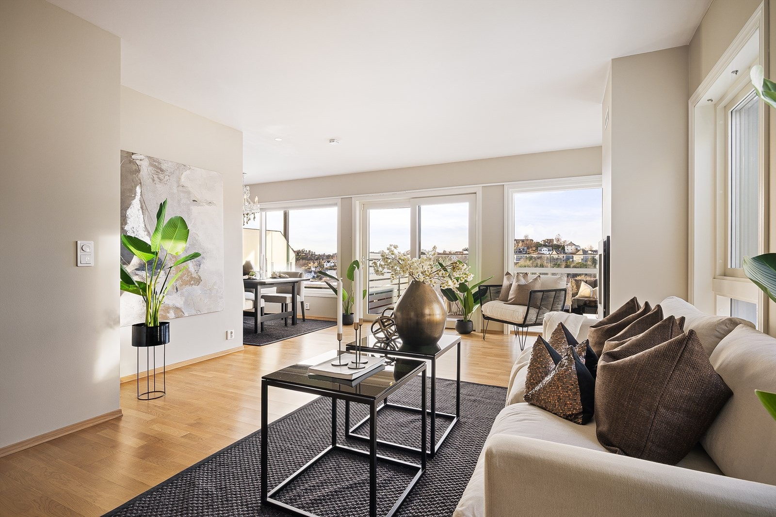 Her er det rikelig med rom for flere naturlige soner, hvor en enkelt kan samle hele familien. Galleribilde