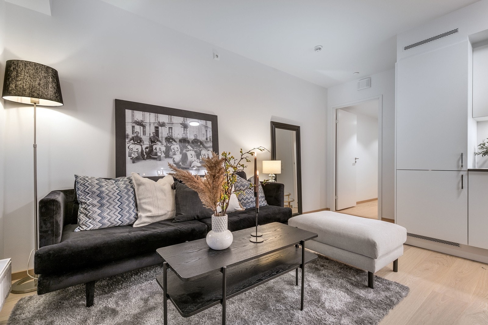 Grunnpakke for kabel-TV/internett er inkl. i felleskostnadene. Bilde fra M407 Galleribilde