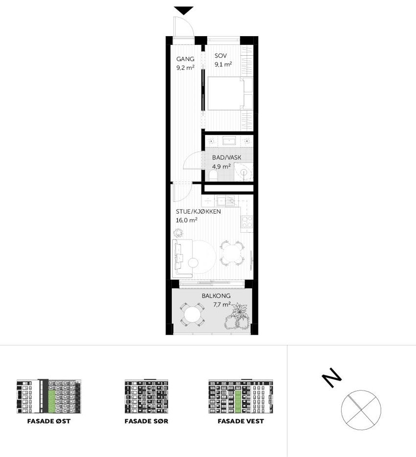 Plantegning - M406 Galleribilde