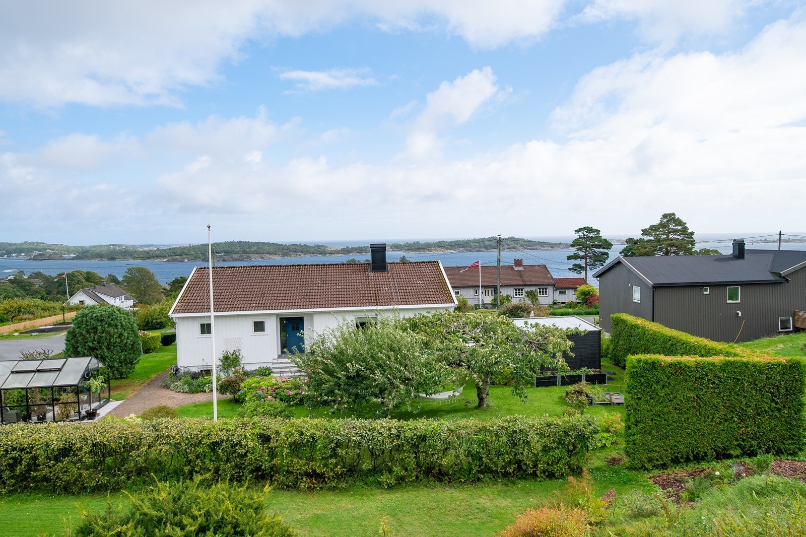 Fin sjøutsikt fra boligen Galleribilde