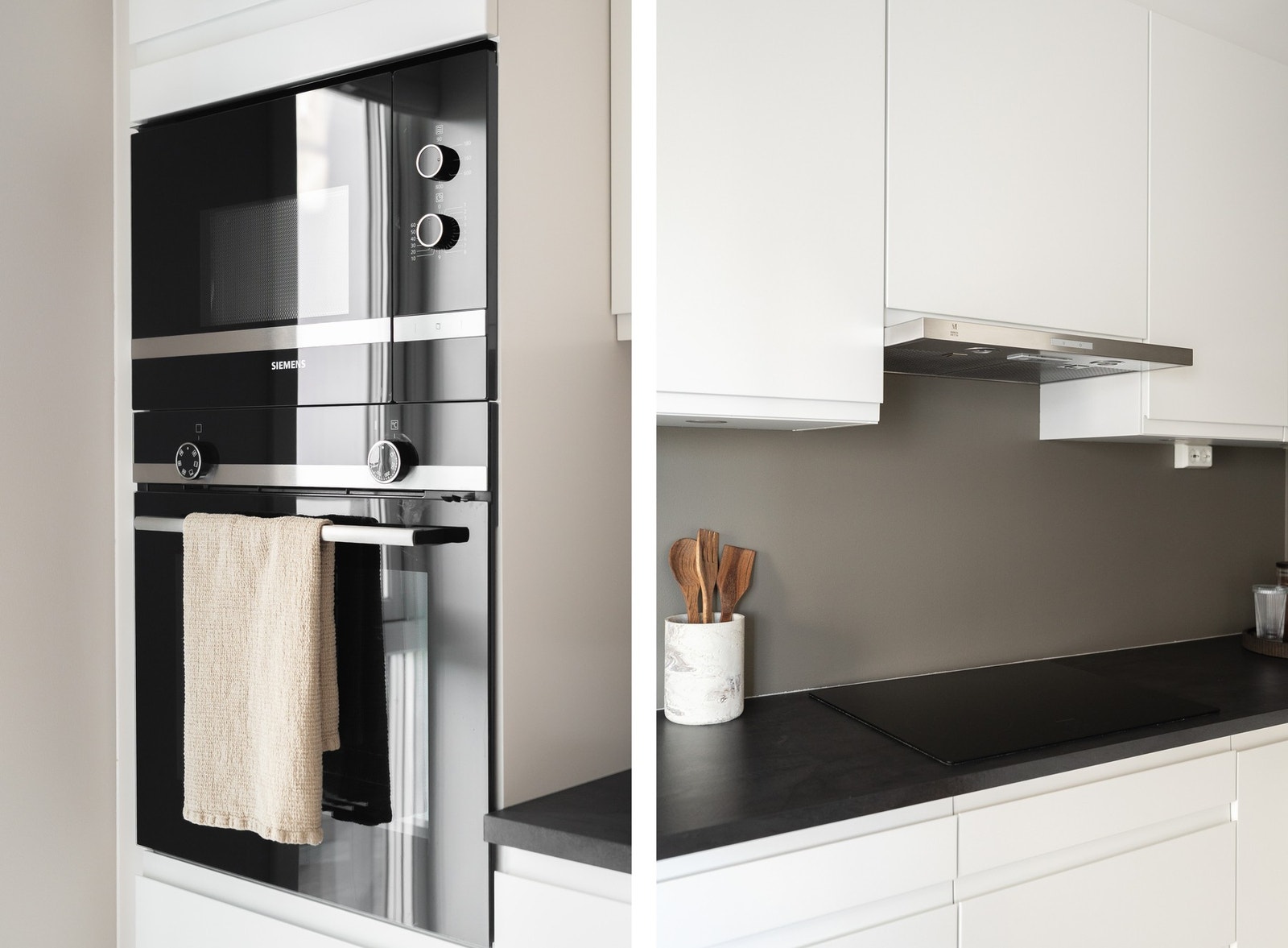 Hvitevarene er av god kvalitet. Her får du både integrert micro og stekeovn. Galleribilde