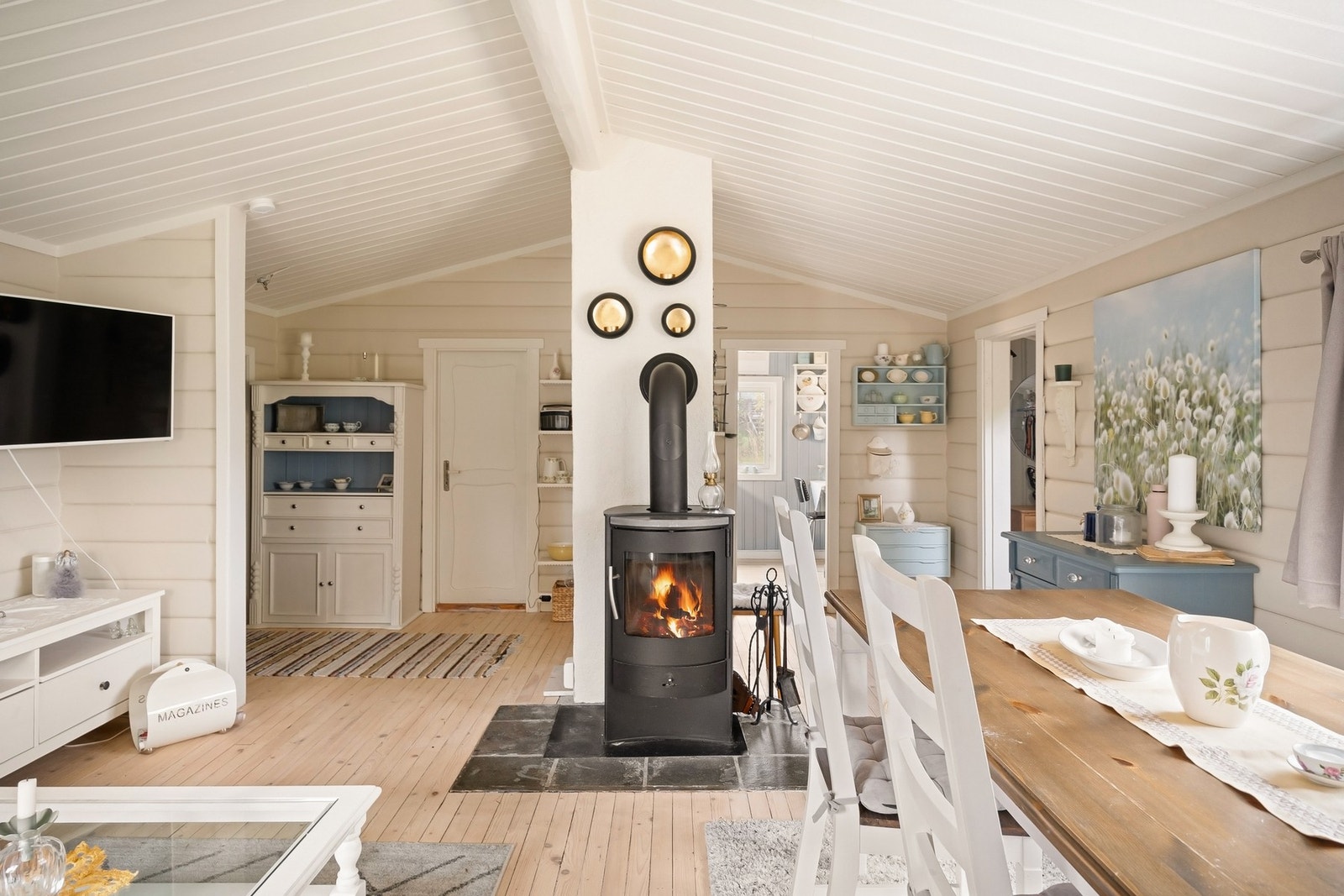 En koselig hytte med fin beliggenhet Galleribilde