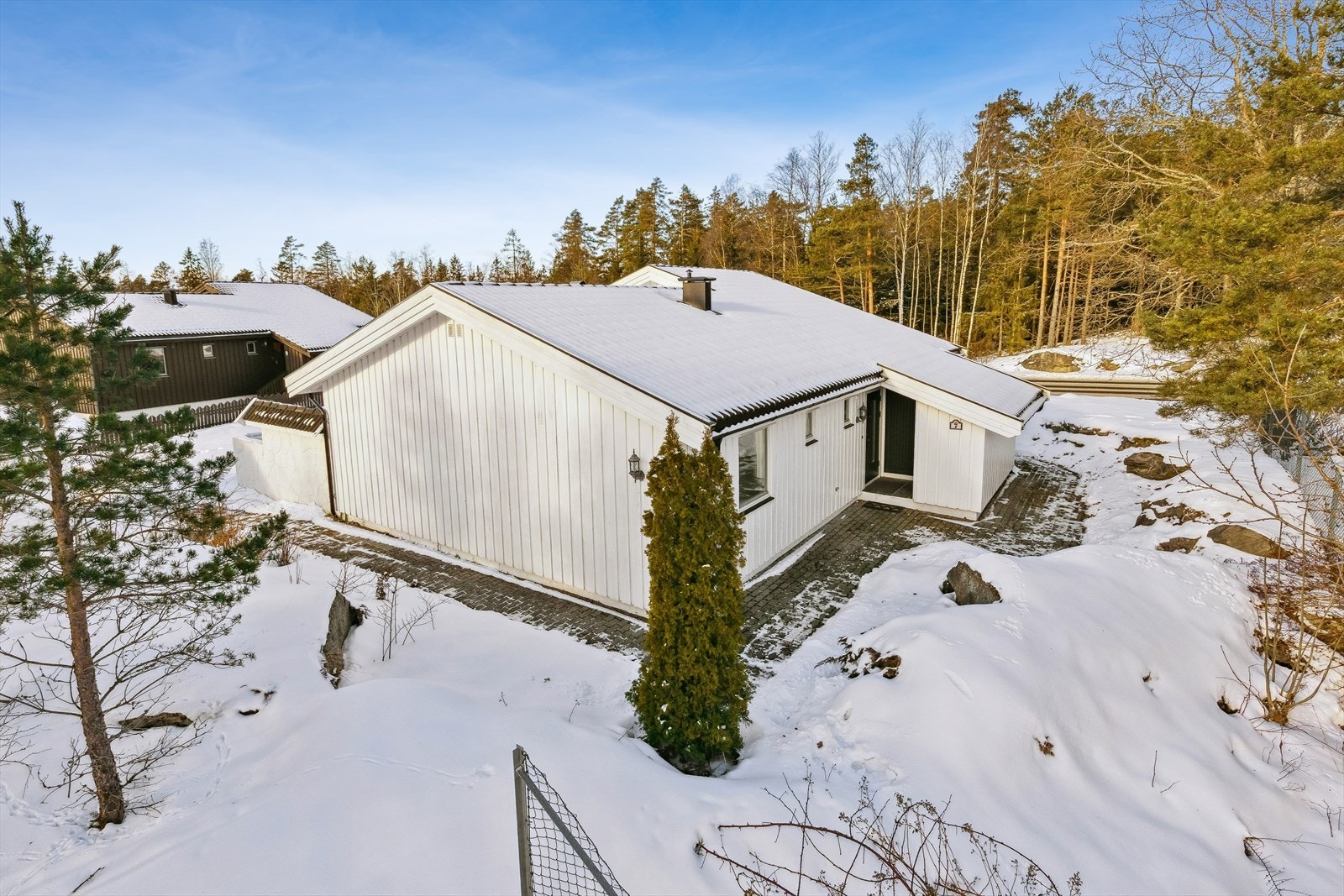 Fasade inngangssiden. Galleribilde