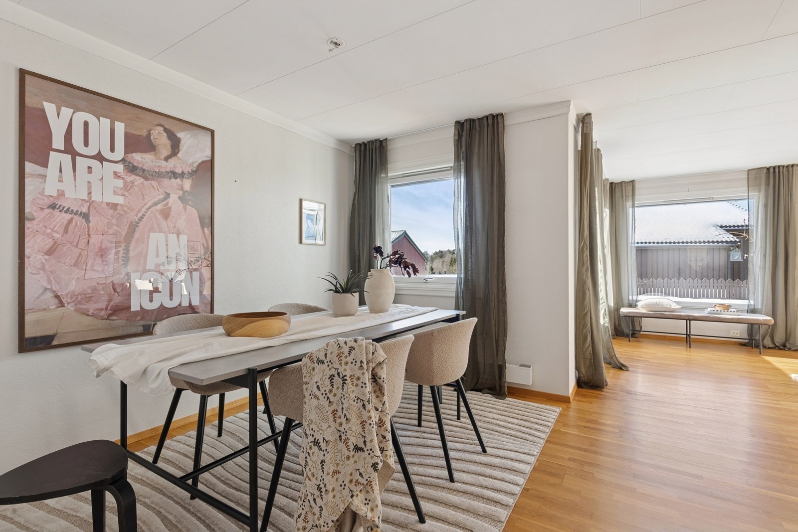 Et hyggelig samlingspunkt for familie og venner. Galleribilde