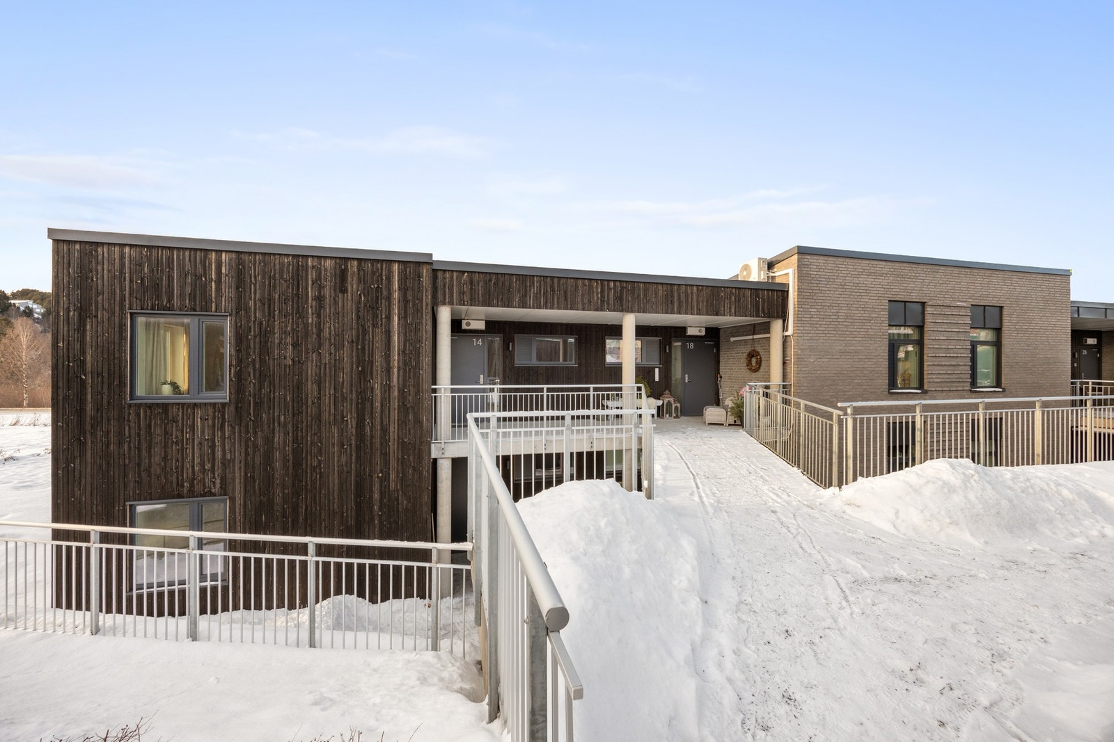 Inngangsparti Galleribilde