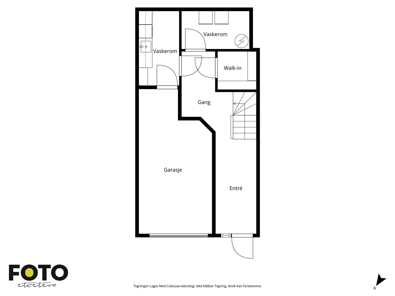 Veiledende plantegning - Ikke målbar Galleribilde