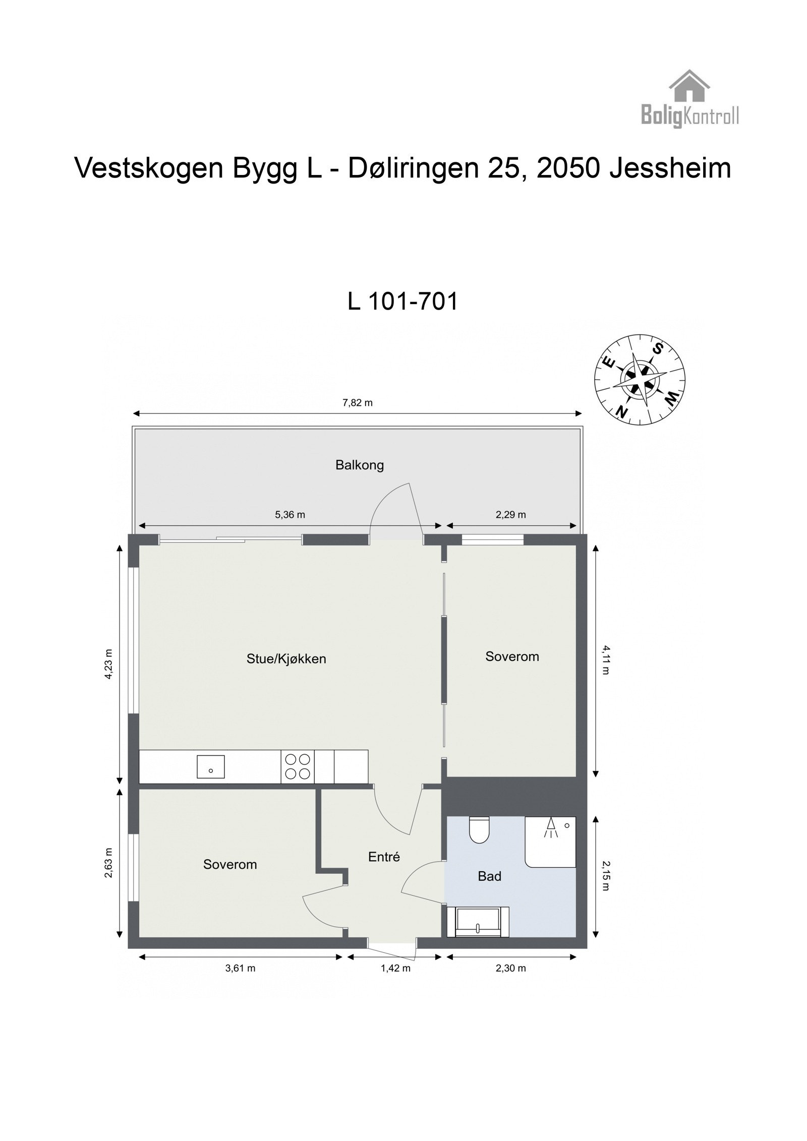 Plantegning - L501 Galleribilde