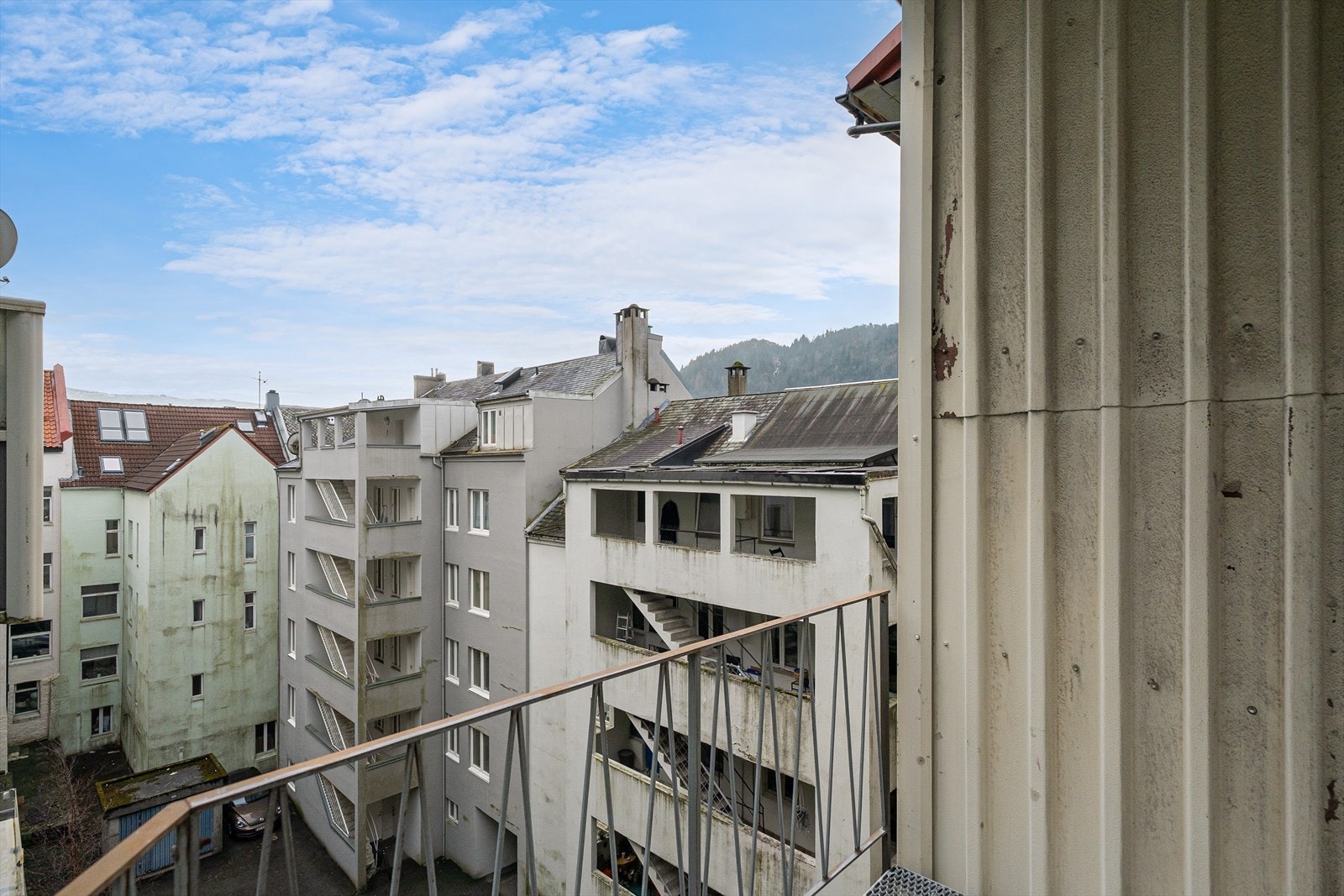 Fra soverom nr to er det utgang til en ekstern rømningsvei Galleribilde