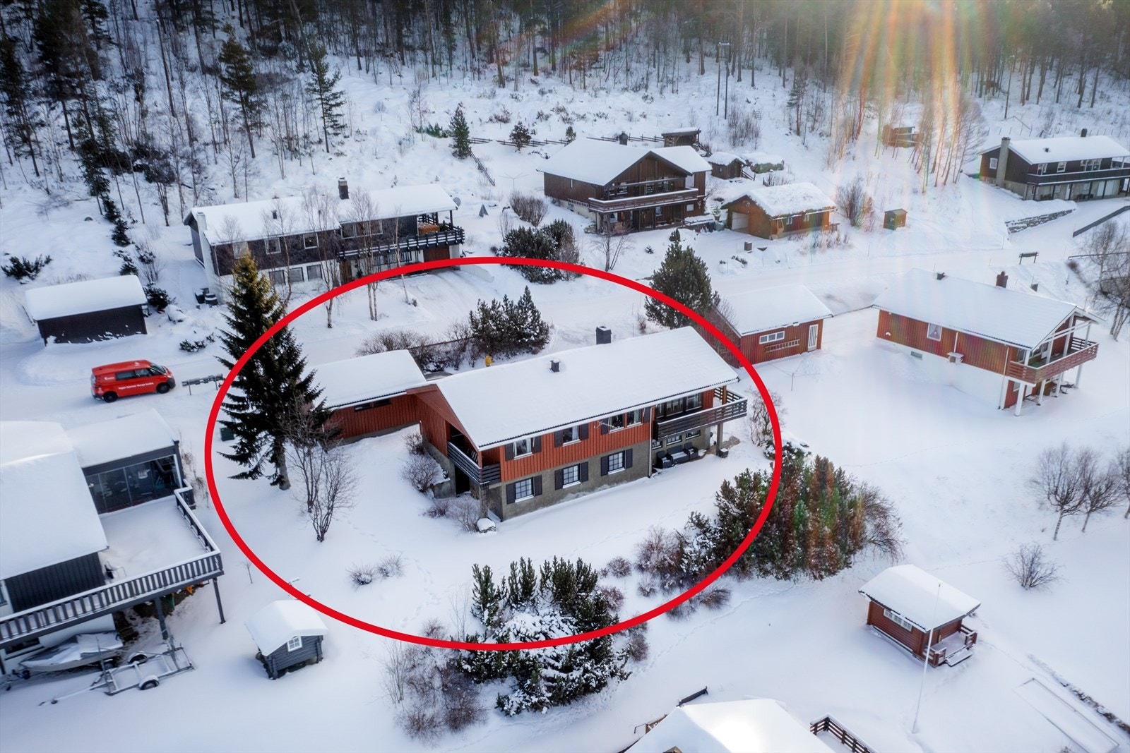 Oversiktsbilde med markering Galleribilde