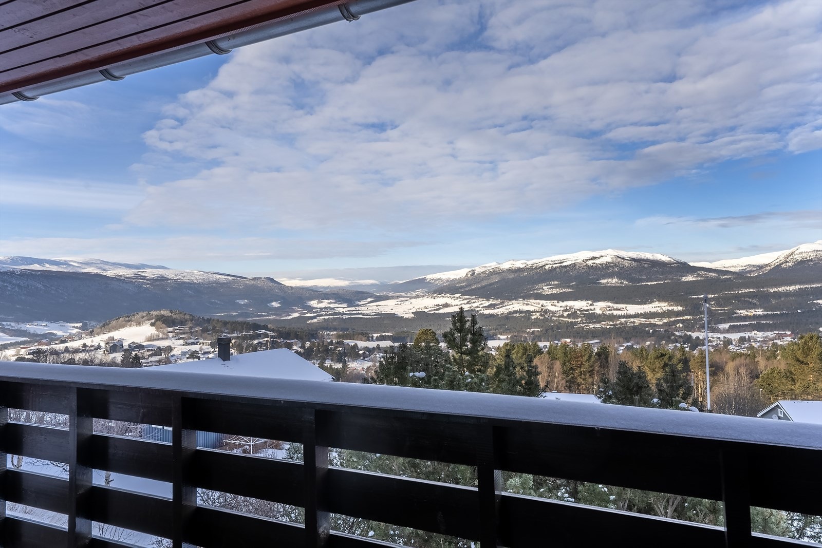 Utsikt fra veranda Galleribilde