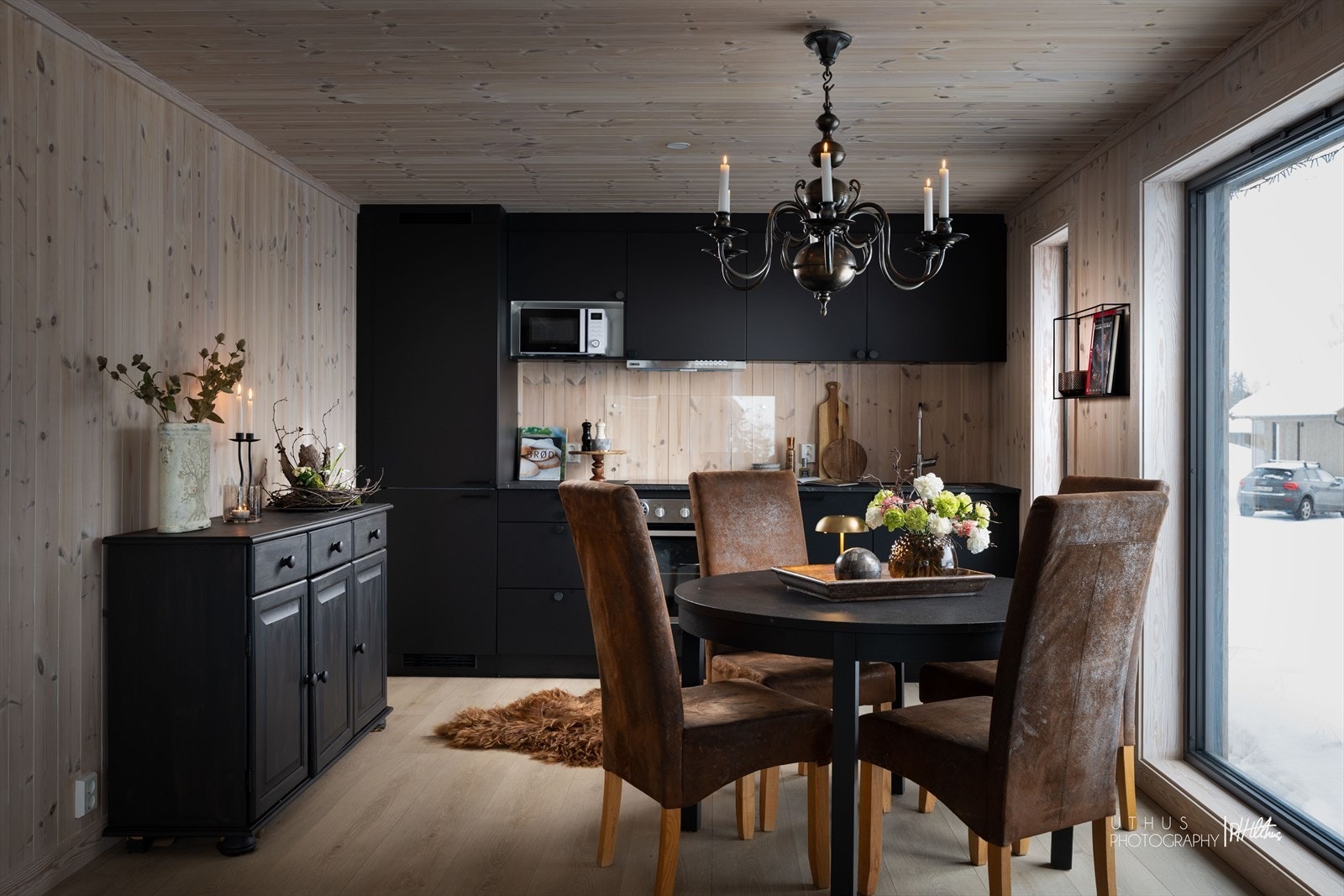 Moderne og flott kjøkken Galleribilde