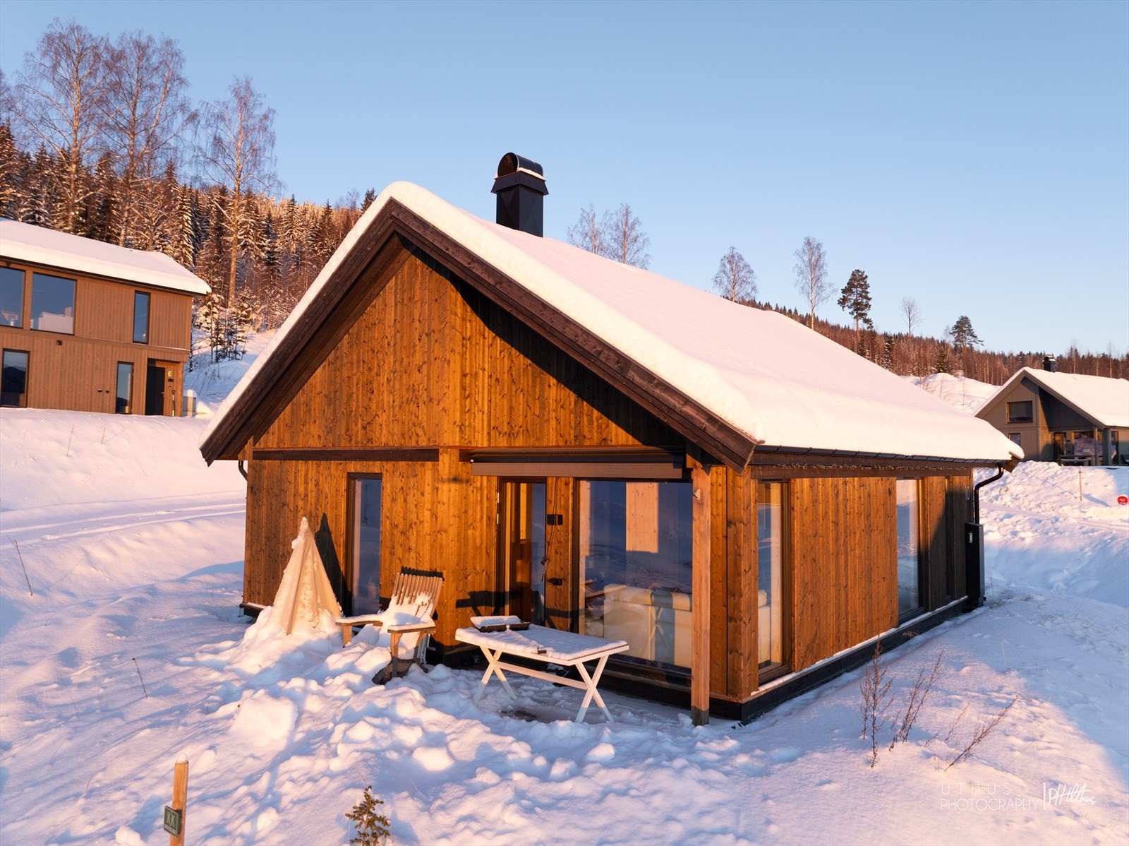 Topp moderne hytte med gode løsninger og høy kvalitet Galleribilde