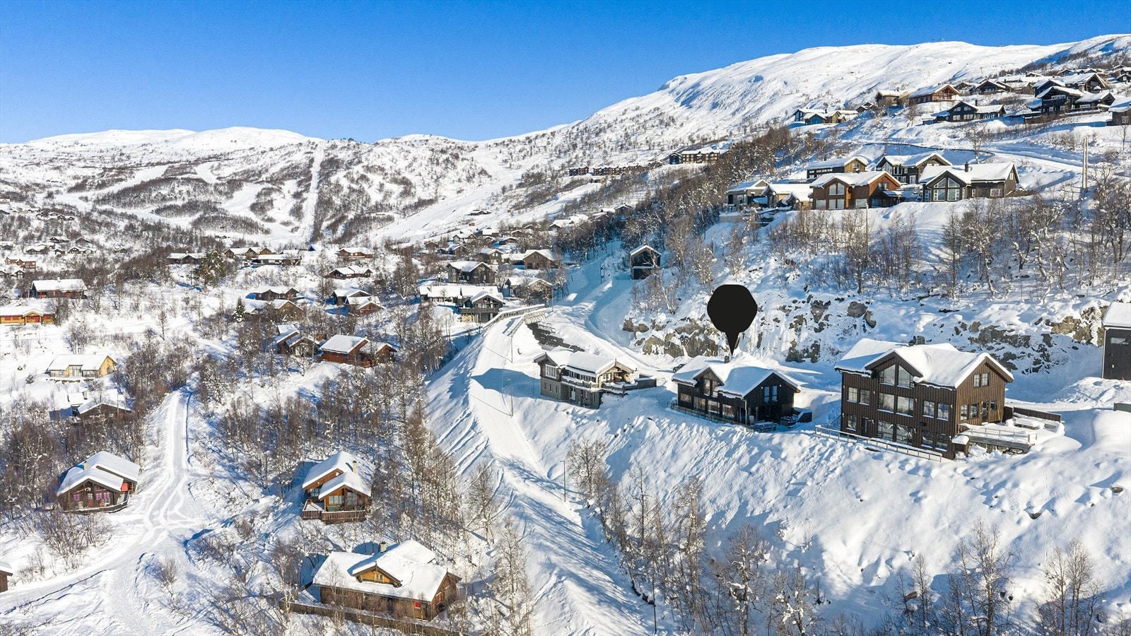 Hytten er et godt utgangspunkt for flotte langrennsturer. Galleribilde