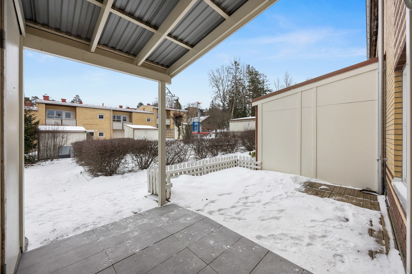 Boligen befinner seg i et barnevennlig område på Mortensrud. Galleribilde