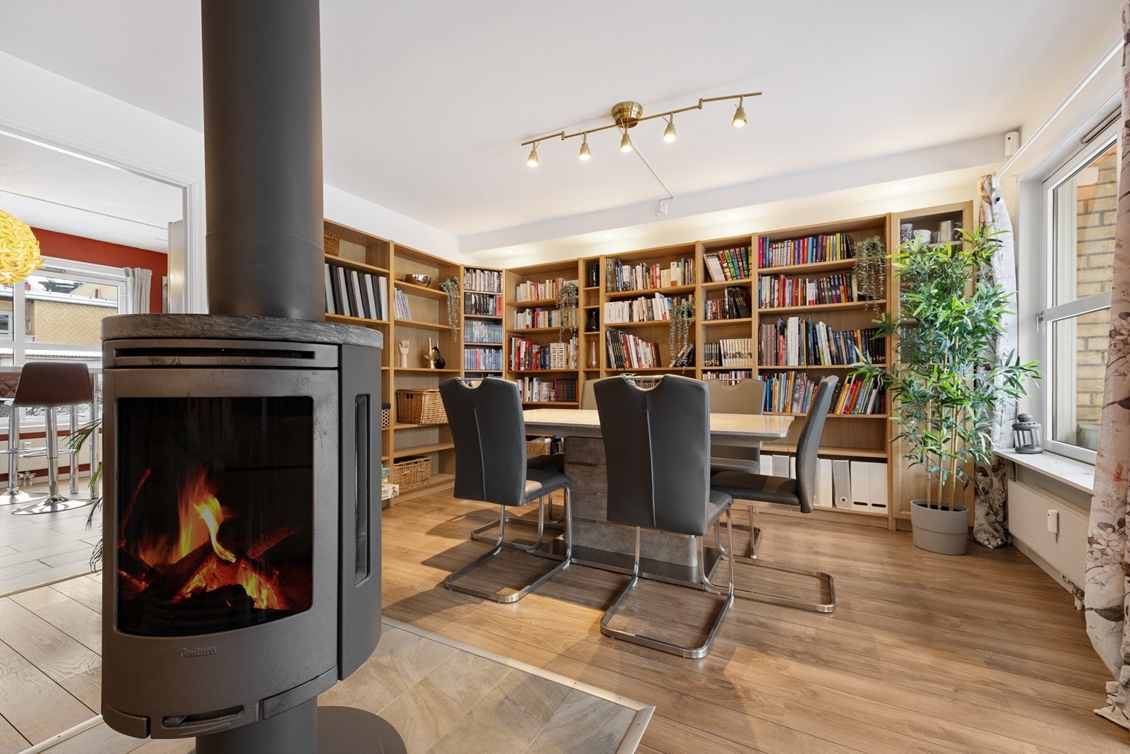 Peis bidrar til effektiv oppvarming. Galleribilde