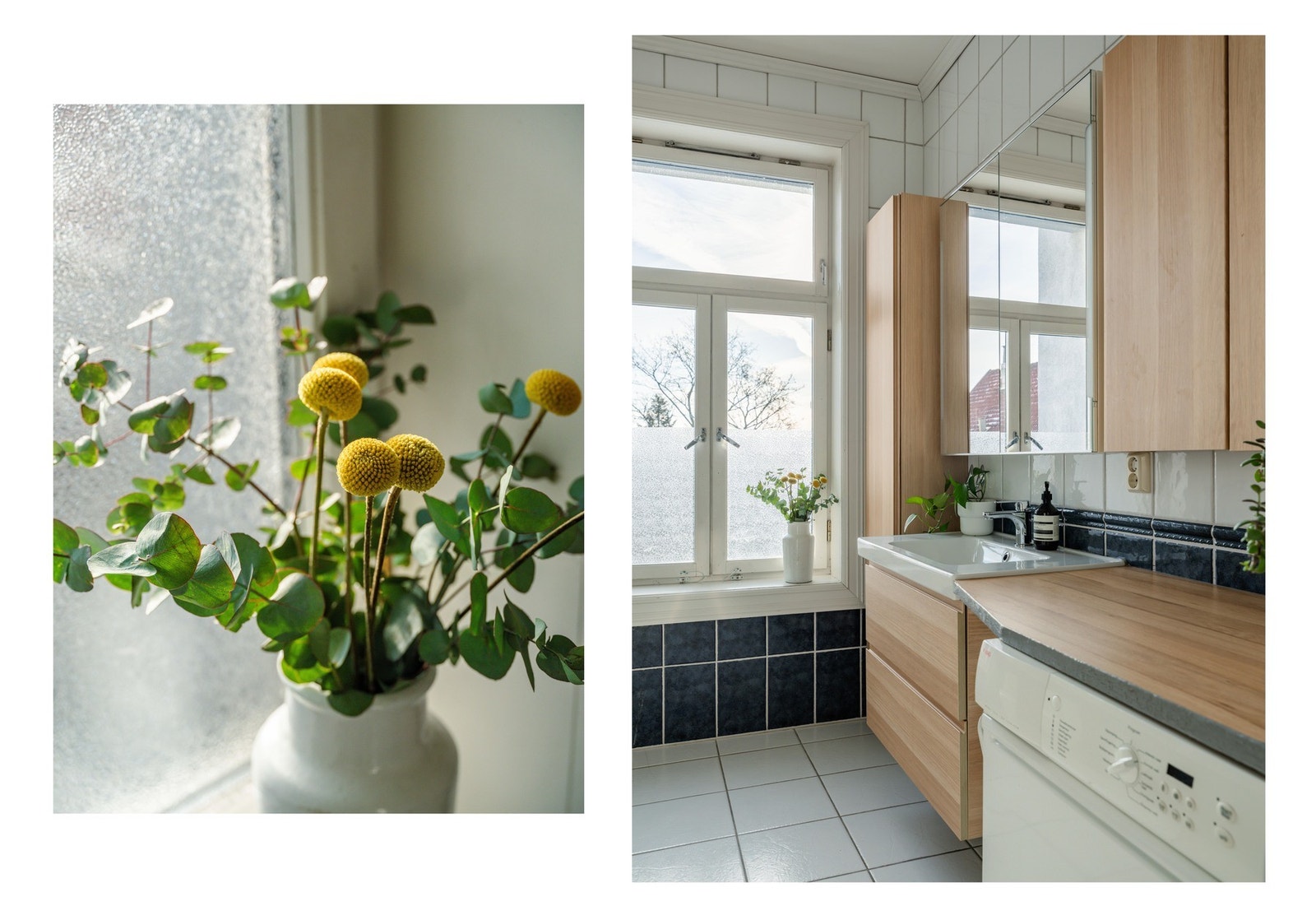 Det er rikelig med oppbevaringsmuligheter i praktisk innredning. Galleribilde