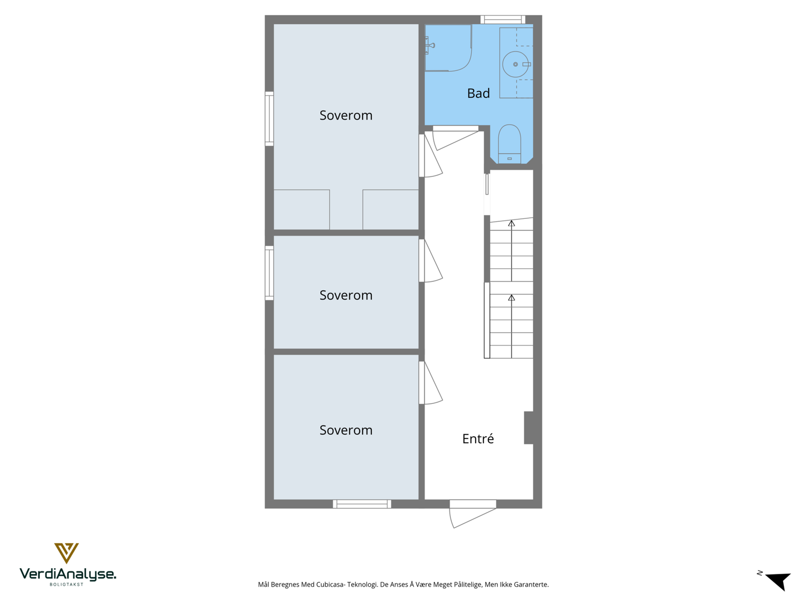 Plan 1.etasje Galleribilde
