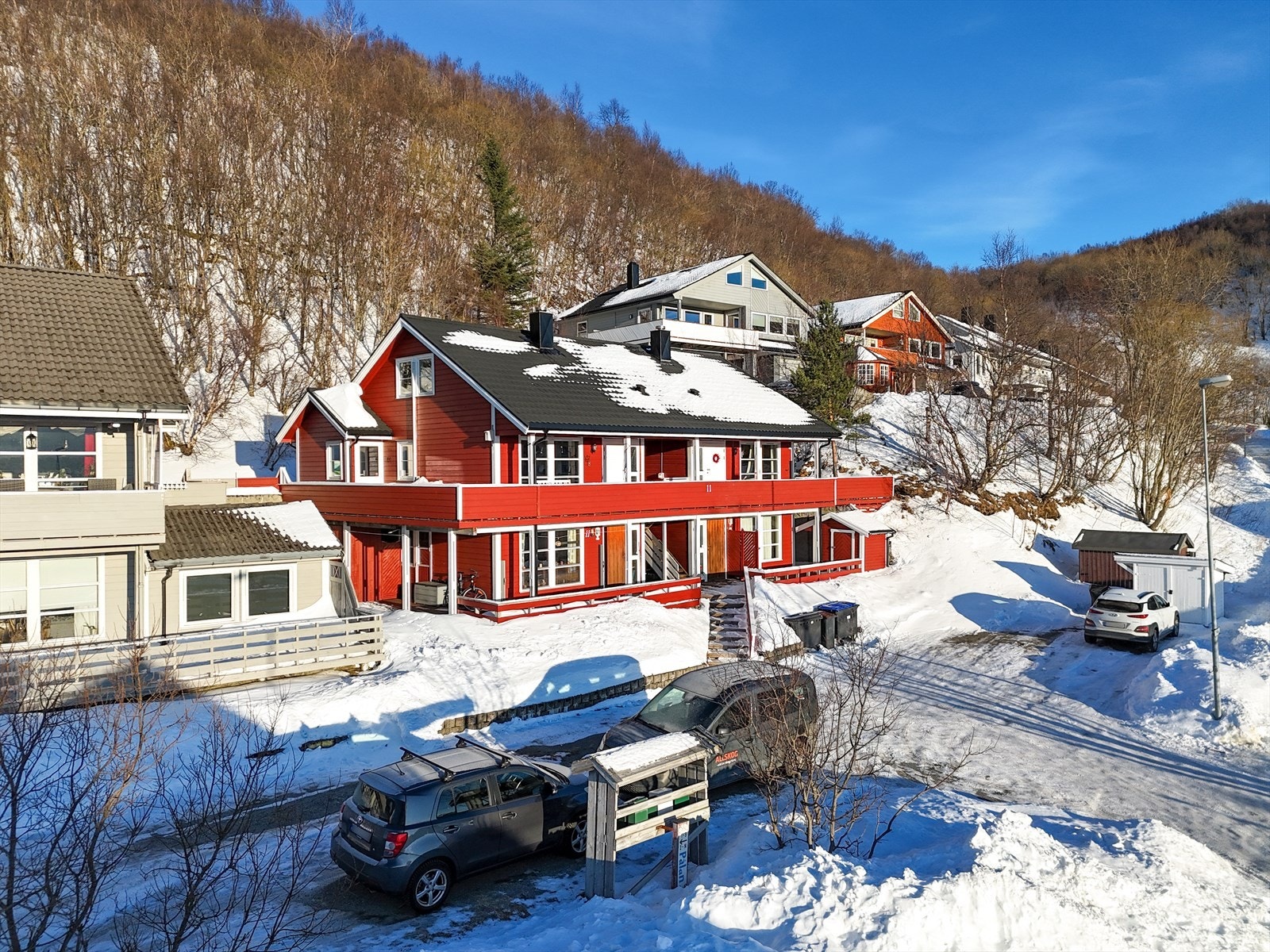 Leiligheten ligger i 1. etasje. Galleribilde