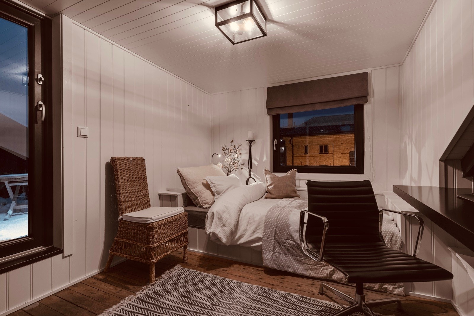 Innredet rom i 3.etg med adkomst til takterrasse. Galleribilde