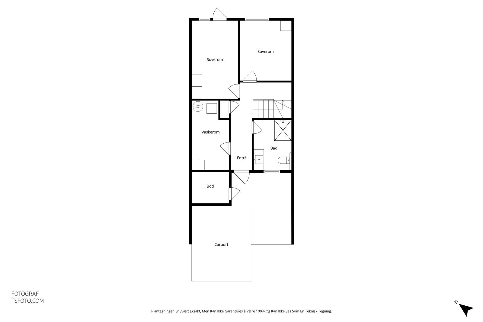 Plantegning - 1. etasje Galleribilde