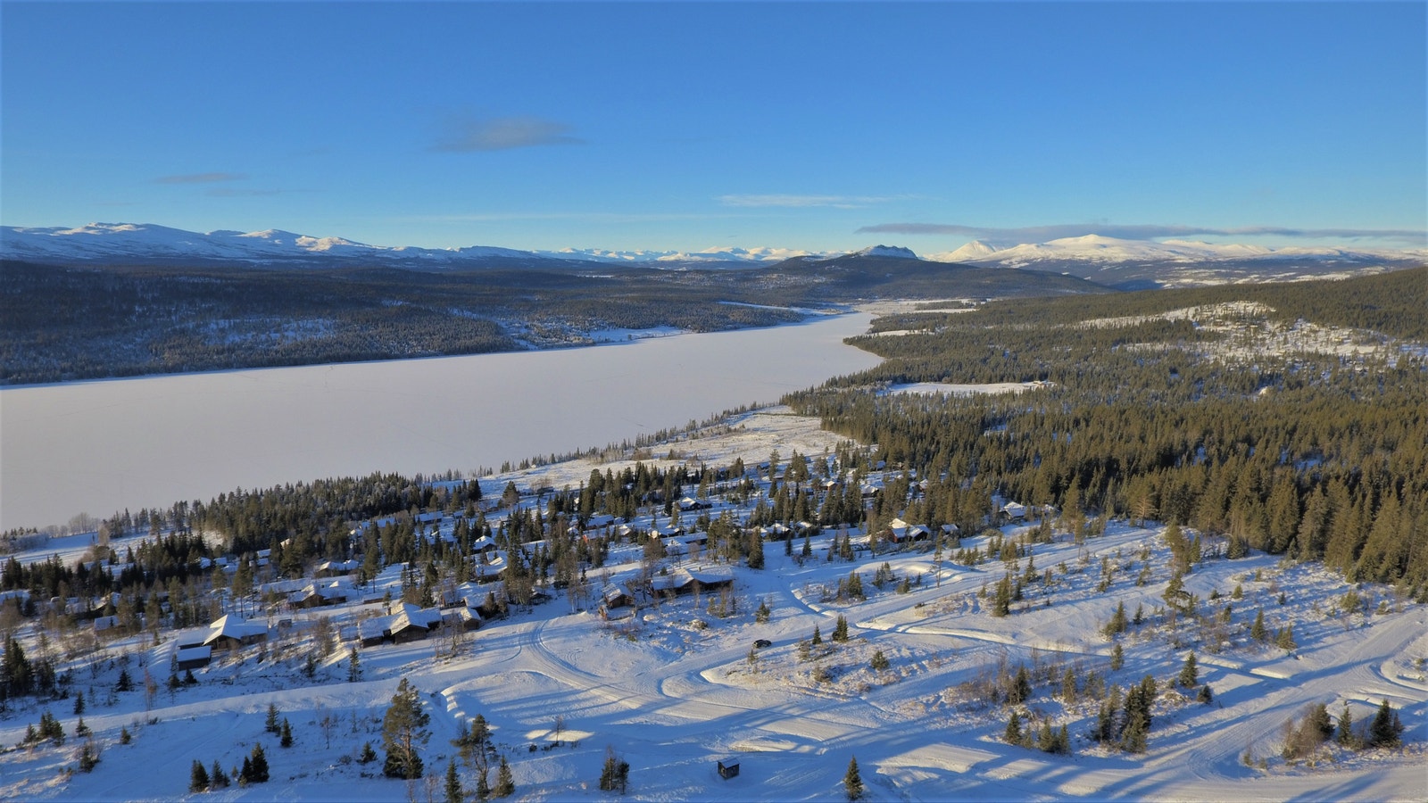 Fantastisk utsikt og god solgang Galleribilde