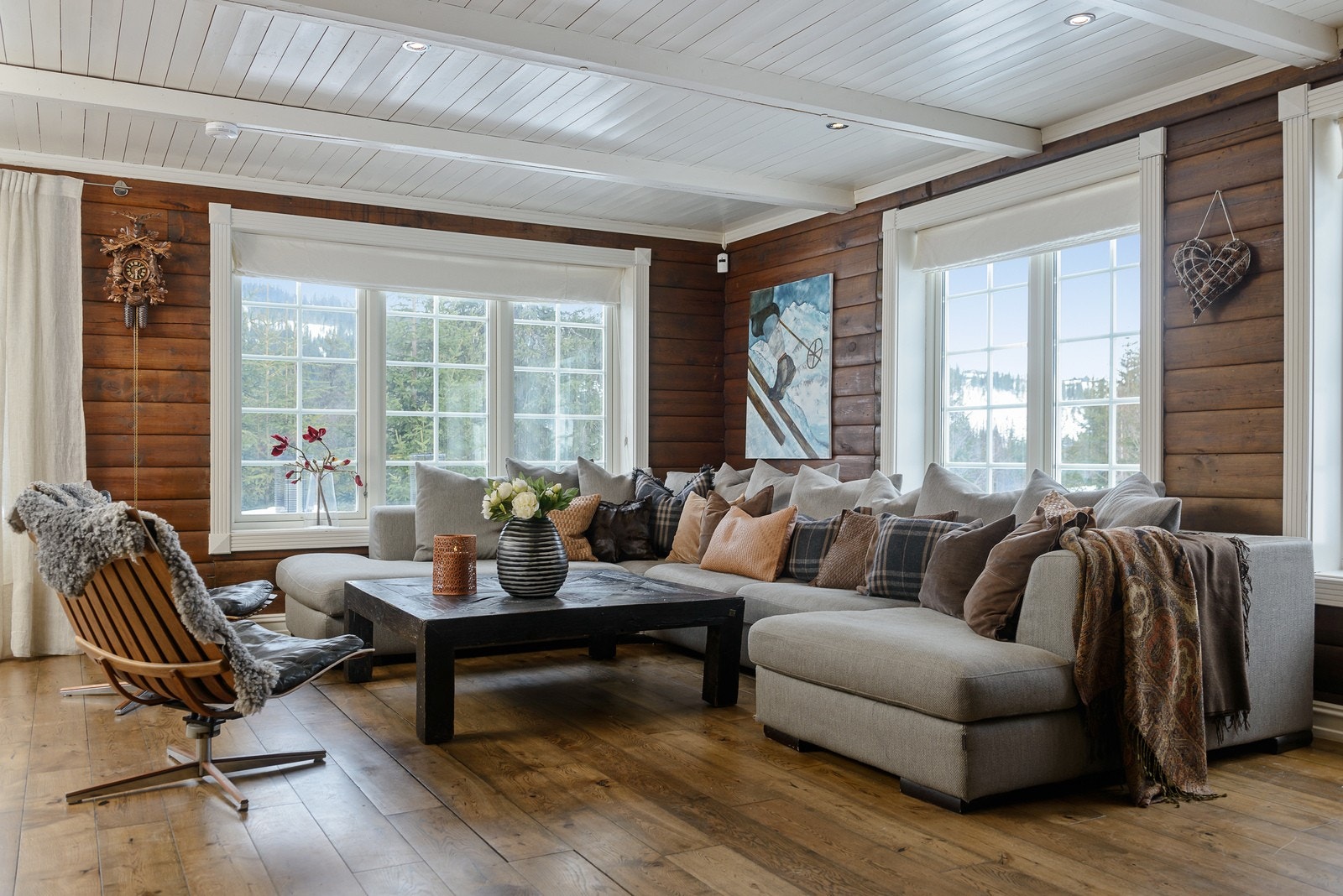 Stuen er et naturlig samlingssted for å slappe av mellom alle aktivitetene området har å by på. Galleribilde