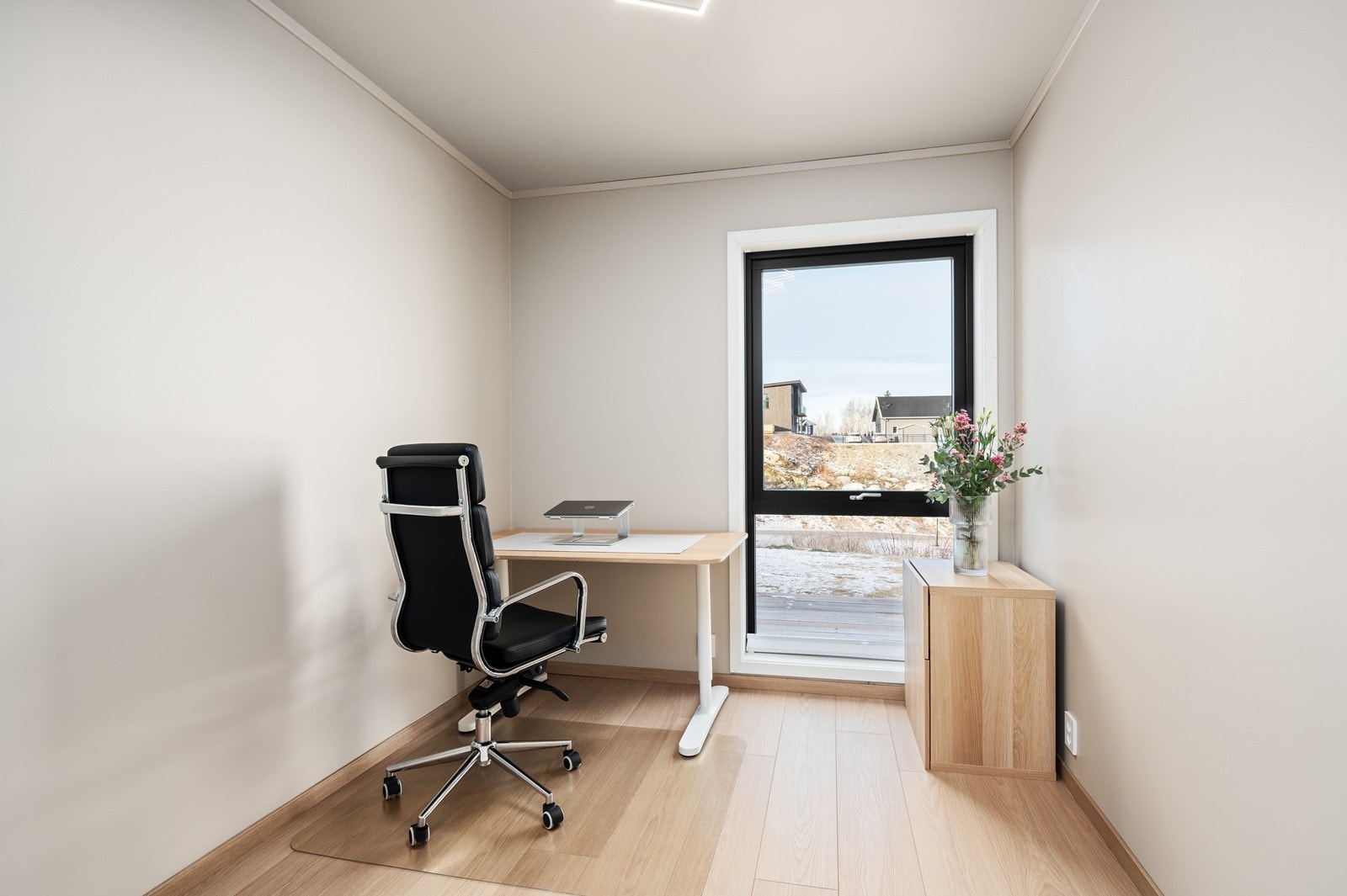 Soverom 2. er i dag brukt som kontor. Galleribilde