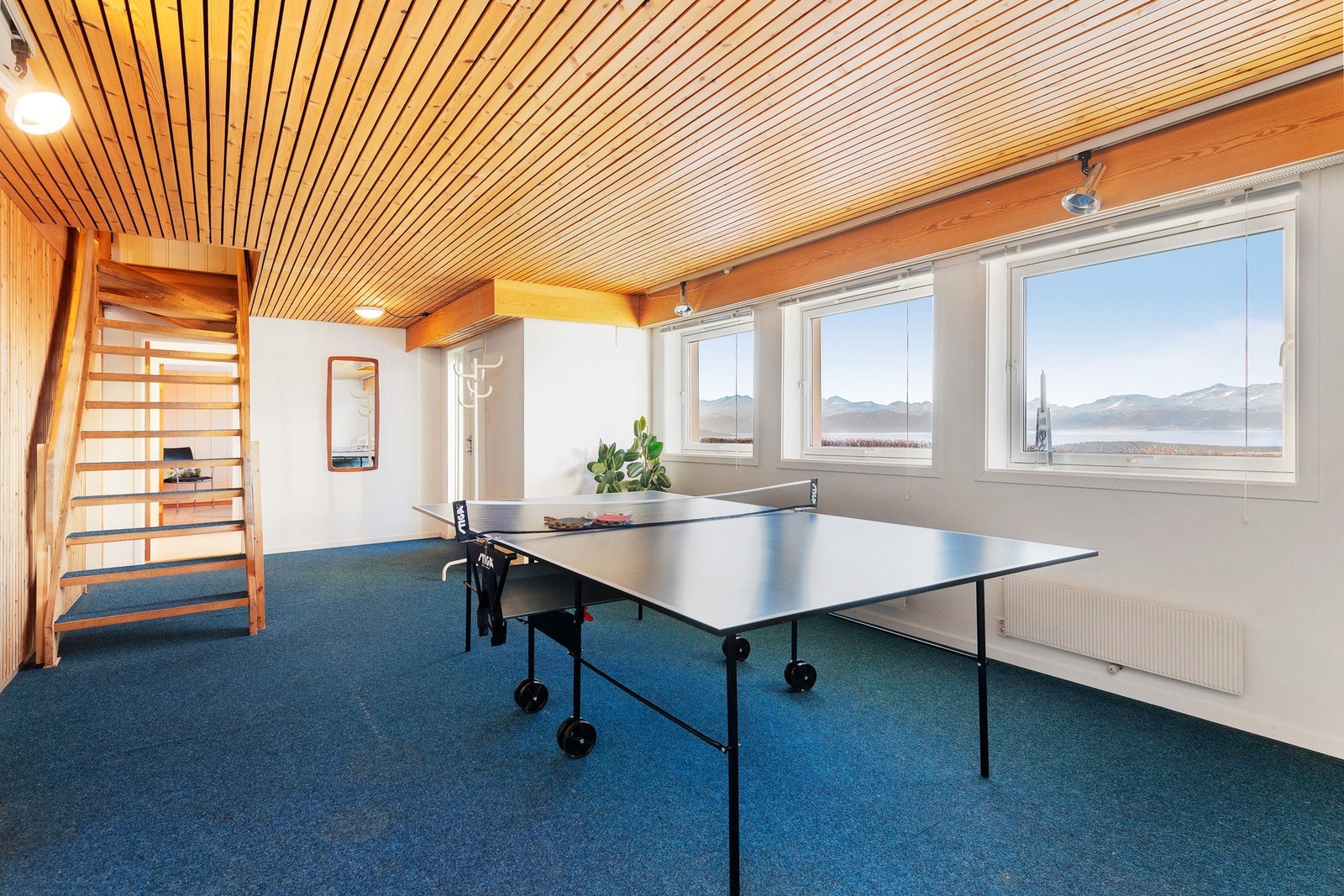 Stor stue i underetasjen. Galleribilde