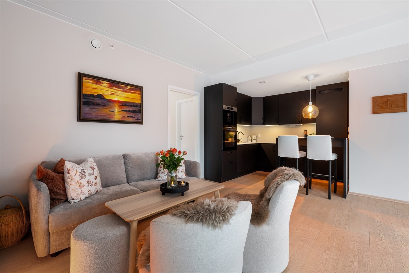 Kjøkkenet i leiligheten er oppgradert (tilvalg) Galleribilde