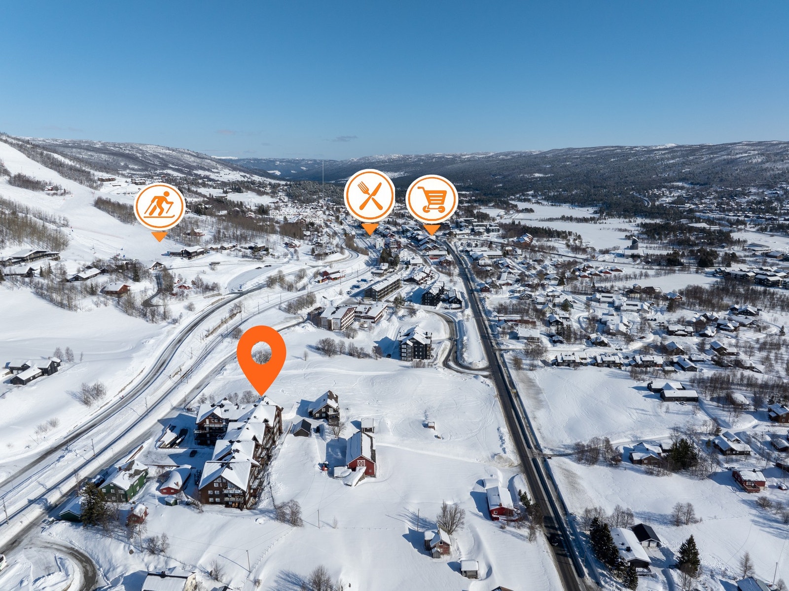 Her er det kort vei ut til fjellets vakreste eventyr Galleribilde