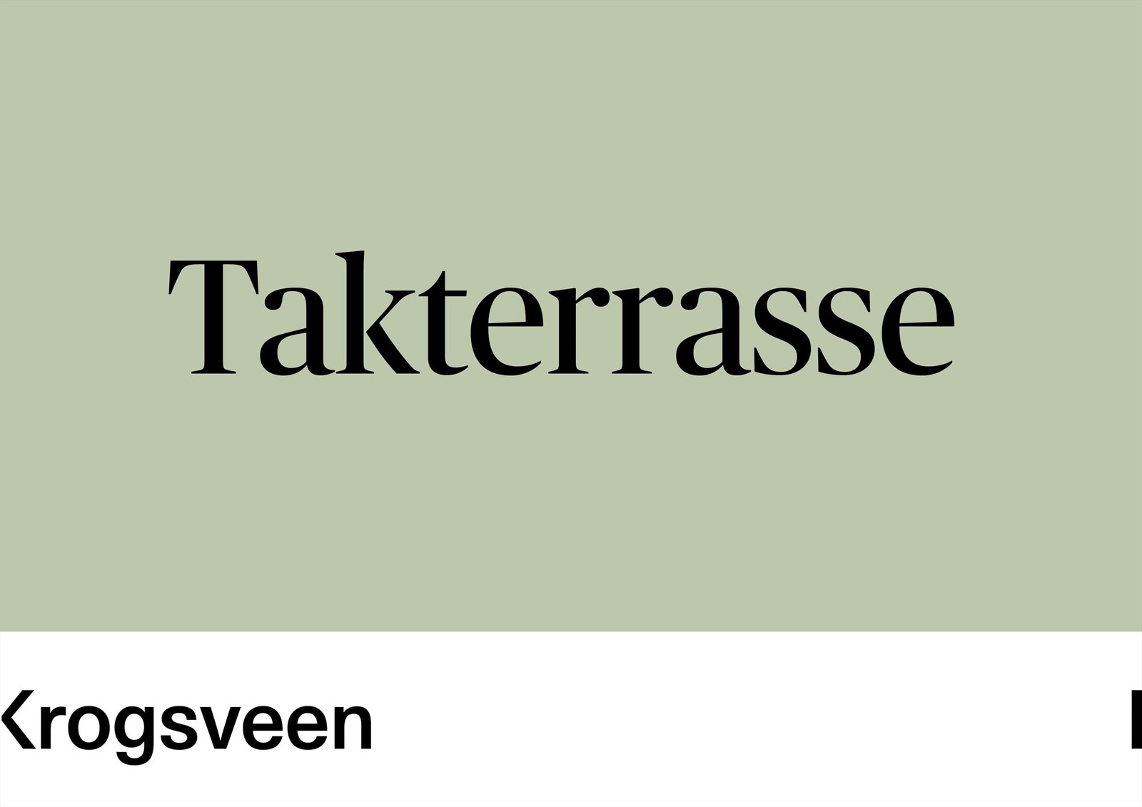 Takterrasse Galleribilde