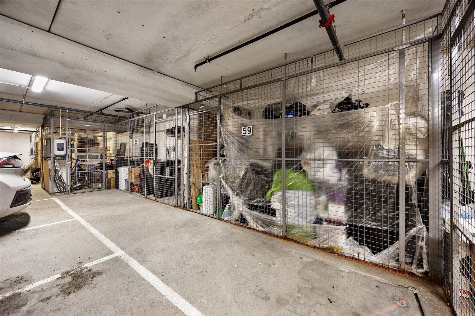 Leiligheten disponerer en ekstern bod på 5 m² i kjelleren for ekstra lagringsplass Galleribilde