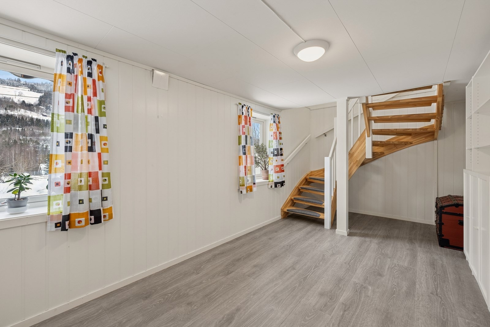 Ny tapp mellom etasjene montert i 2021. Galleribilde