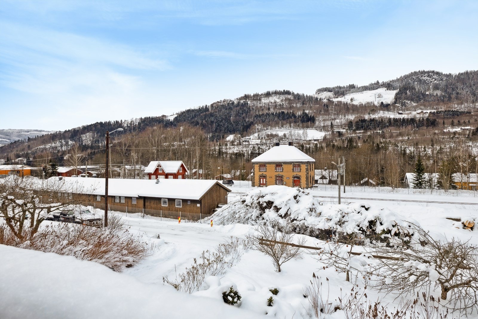 Utsikt fra veranda. Galleribilde