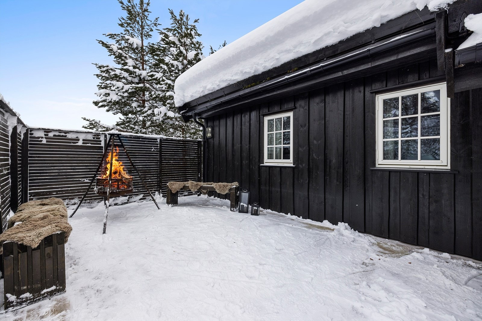 Her kan dagene nytes i fred og rom med venner og familie. Galleribilde