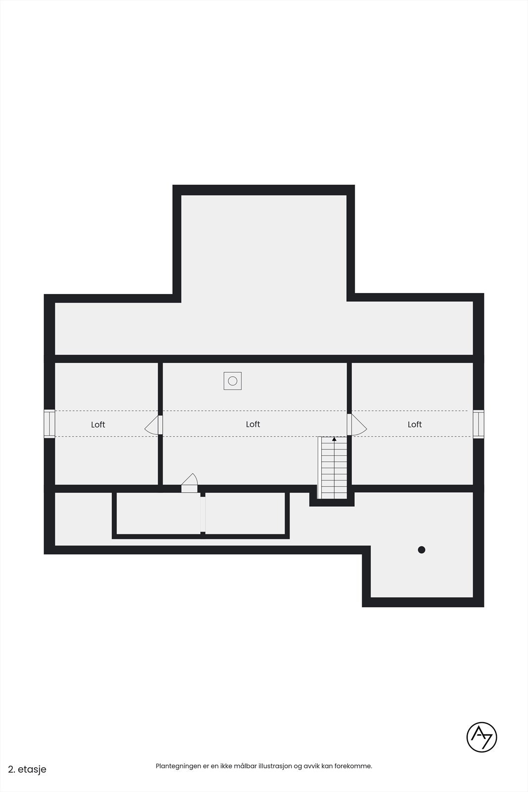 Plantegning hems Galleribilde