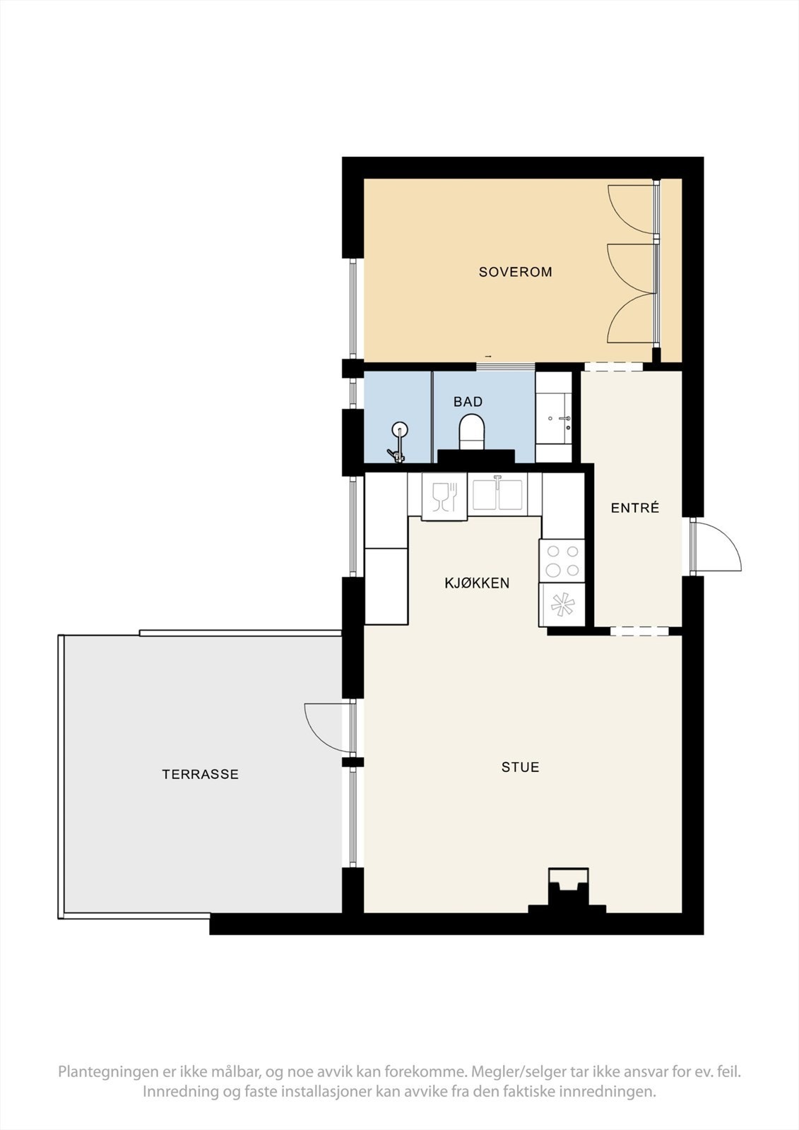 Plantegning. Galleribilde