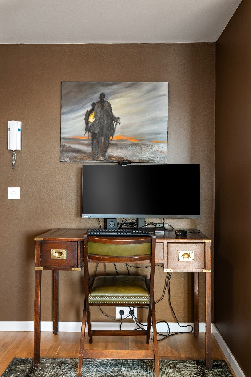 Fleksibel planløsning som kan tilpasses hjemmekontor eller andre ønskede funksjoner. Galleribilde