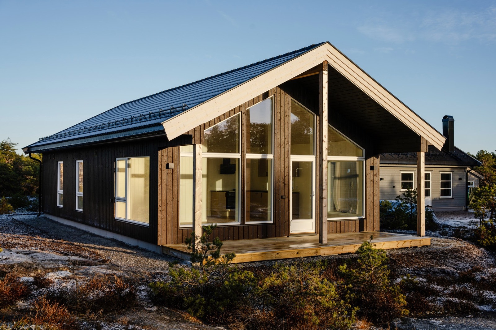 Hytten ble bygd i 2025 Galleribilde