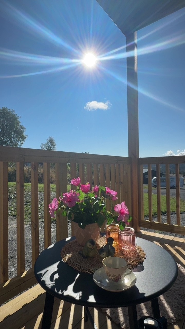 Det er også fint å nyte sommeren på Skeikampen. Privat bilde. Galleribilde