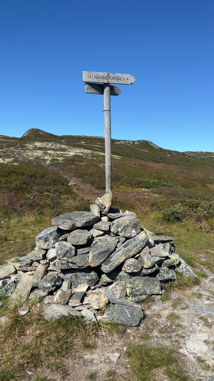 Høsten er fin på Skeikampen, med mange fine turstier i fjellet. Privat bilde. Galleribilde