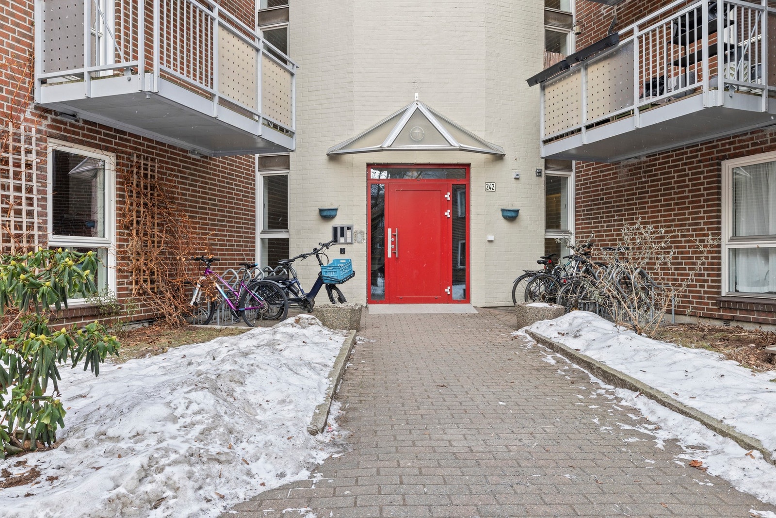 Inngangsparti Galleribilde