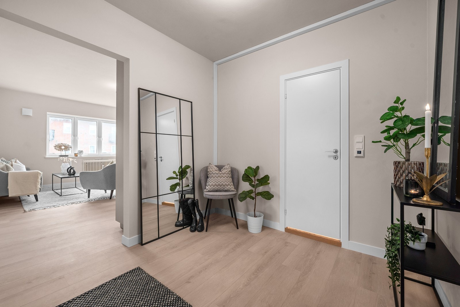 Hyggelig entrè Galleribilde