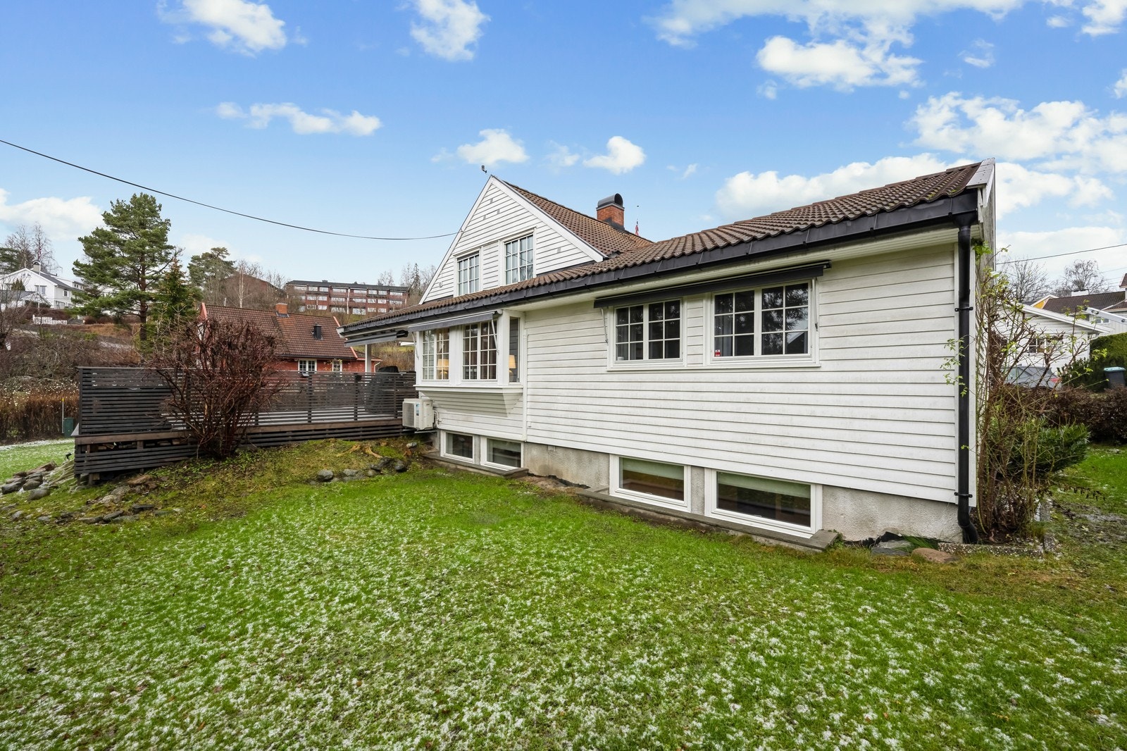 Fasade - sett fra hagen Galleribilde