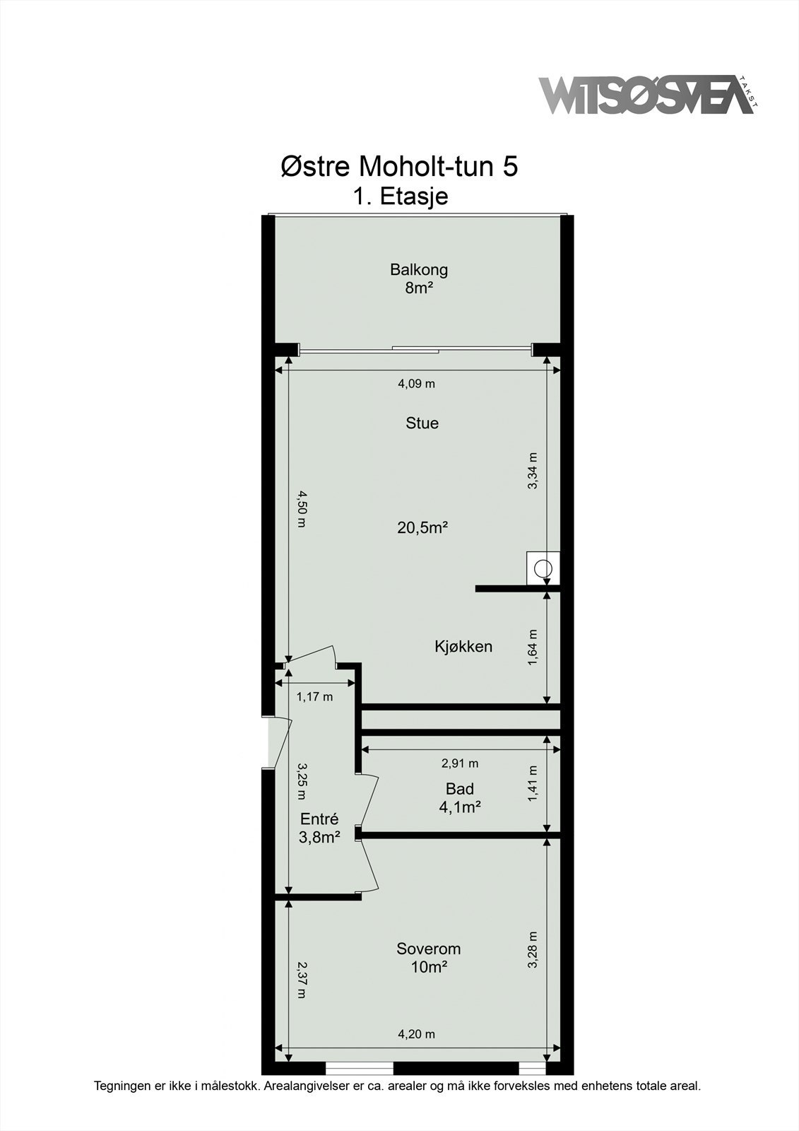 Planskisse. Galleribilde